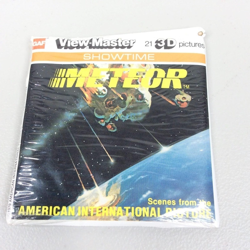 Vintage 1979‎ View Master GAF Meteor K46 Showtime 3 Reel Set